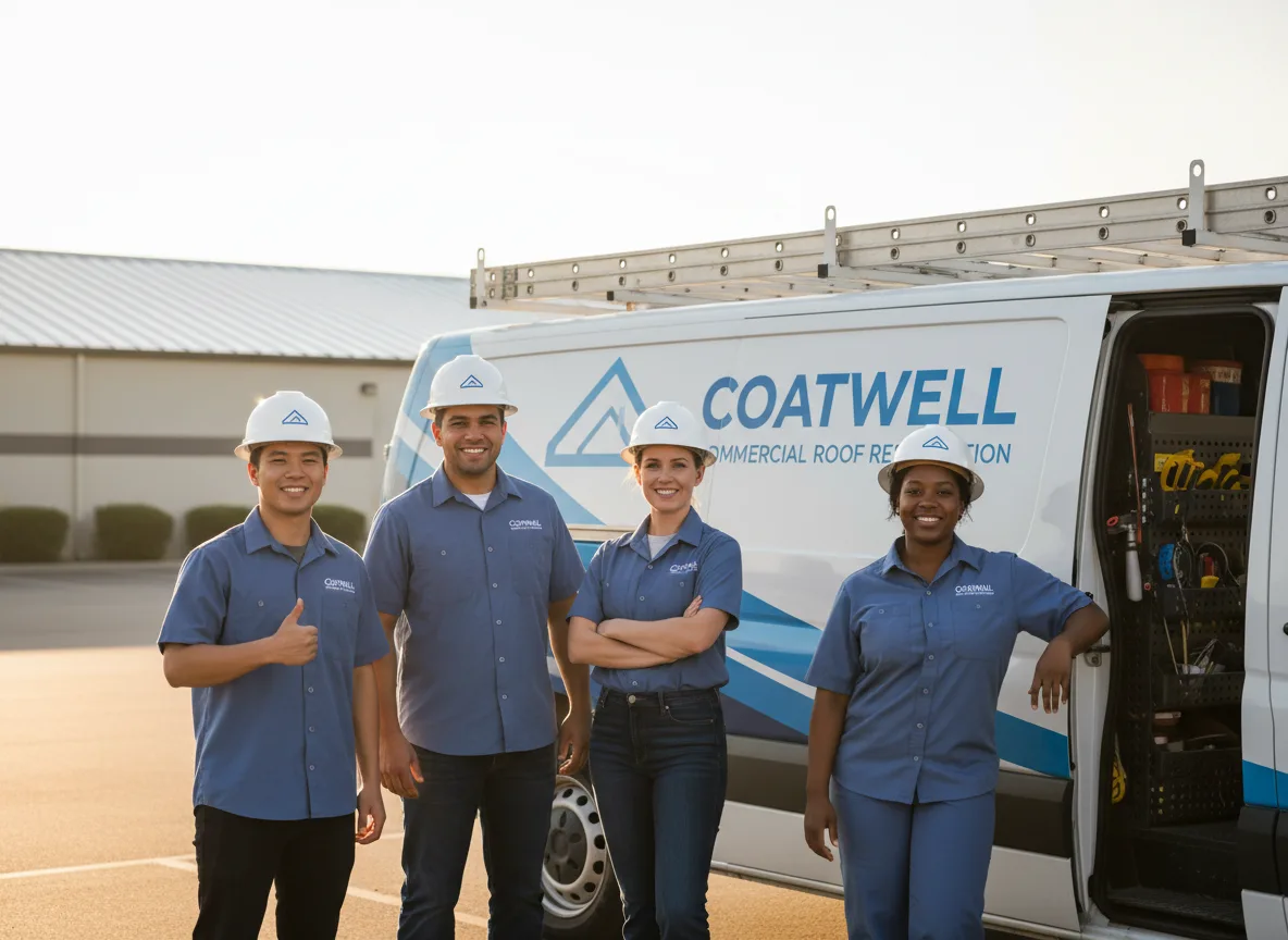 Commercial roof coating company in Anderson, CA